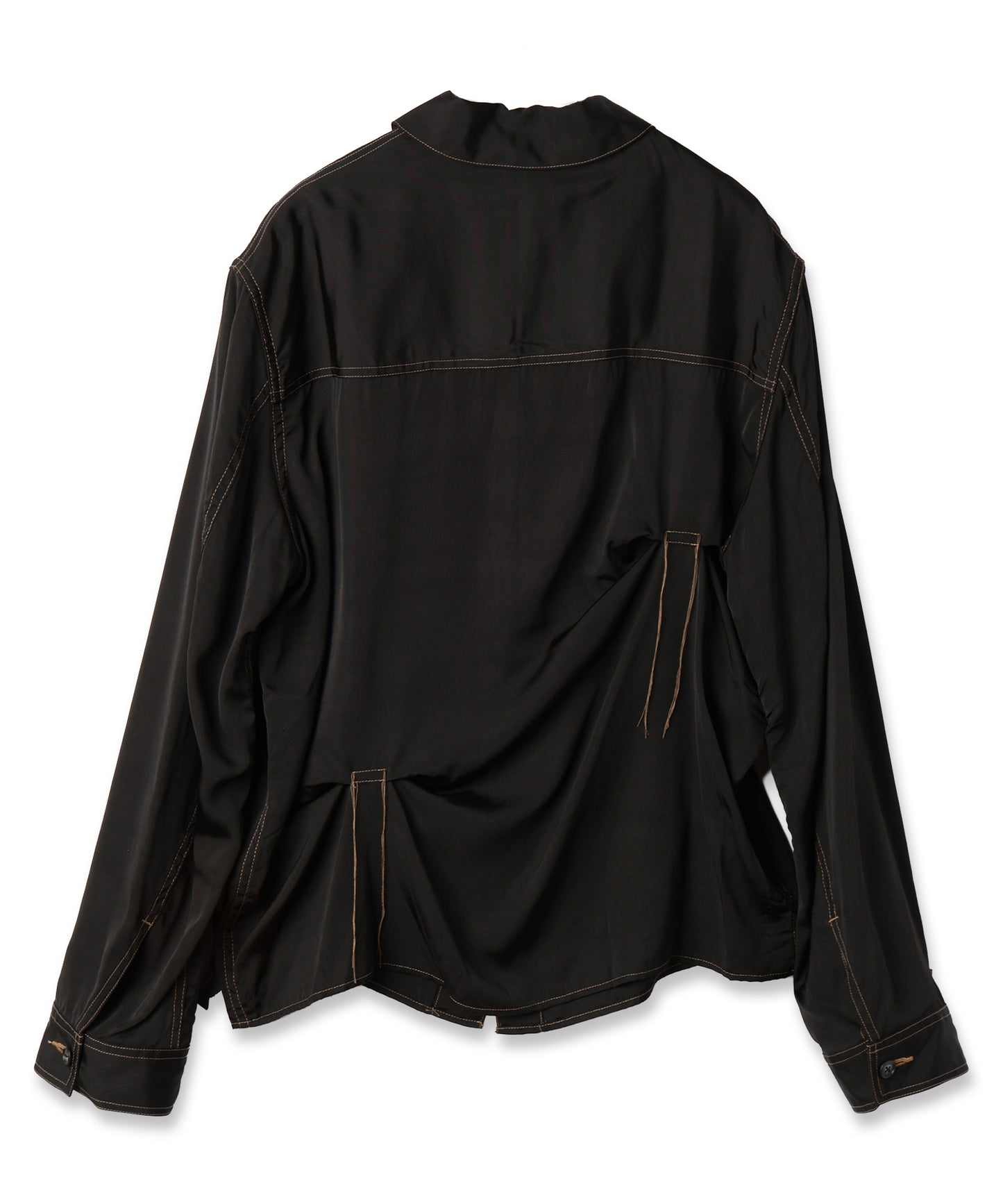 JIEDA　RAYON SILK SHIRT JACKET