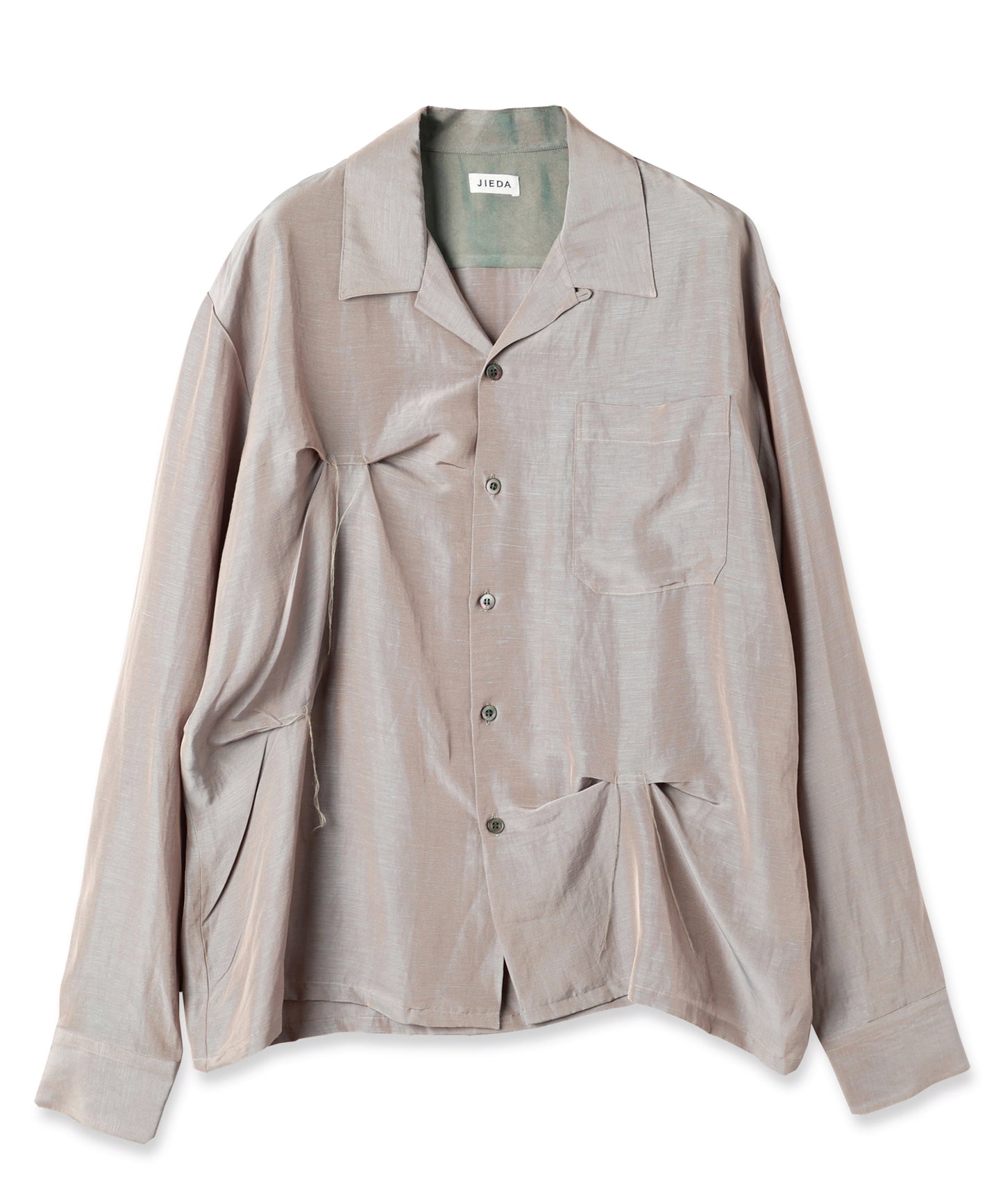 JIEDA　HAND STITCH OPEN COLLAR SHIRT