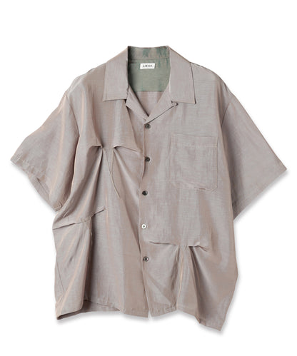 JIEDA　HAND STITCH OPEN COLLAR SHIRT S/S
