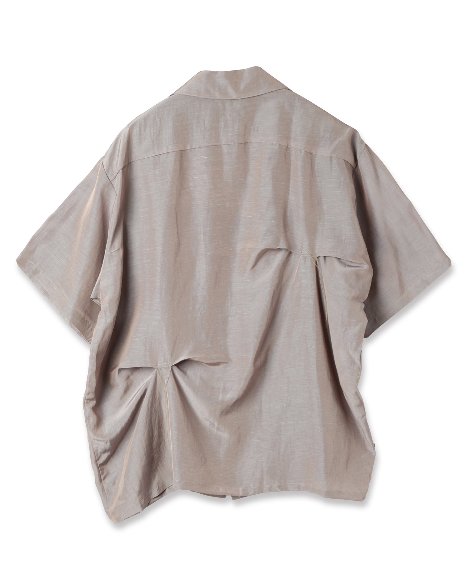 JIEDA HAND STITCH OPEN COLLAR SHIRT S/S – KIKUNOBU