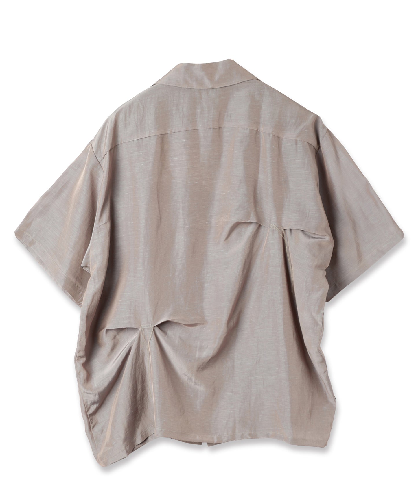 JIEDA　HAND STITCH OPEN COLLAR SHIRT S/S