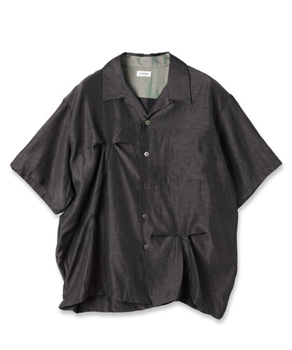 JIEDA　HAND STITCH OPEN COLLAR SHIRT S/S