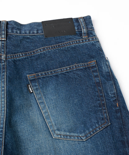 JIEDA　USED TWIST DENIM PANTS