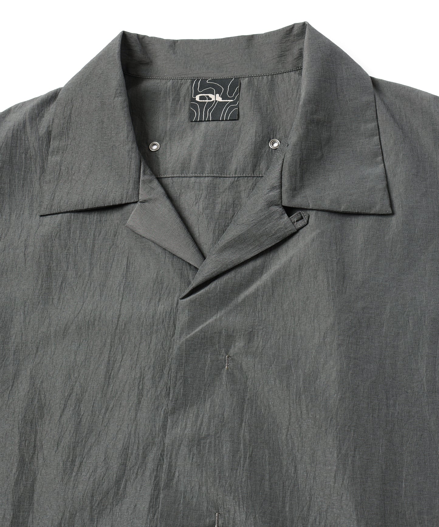 OL　FLY FRONT S/S SHIRT