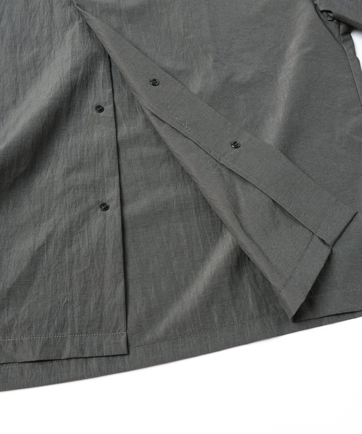 OL　FLY FRONT S/S SHIRT