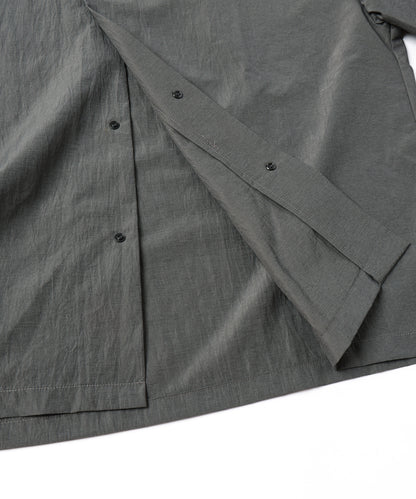 OL　FLY FRONT S/S SHIRT