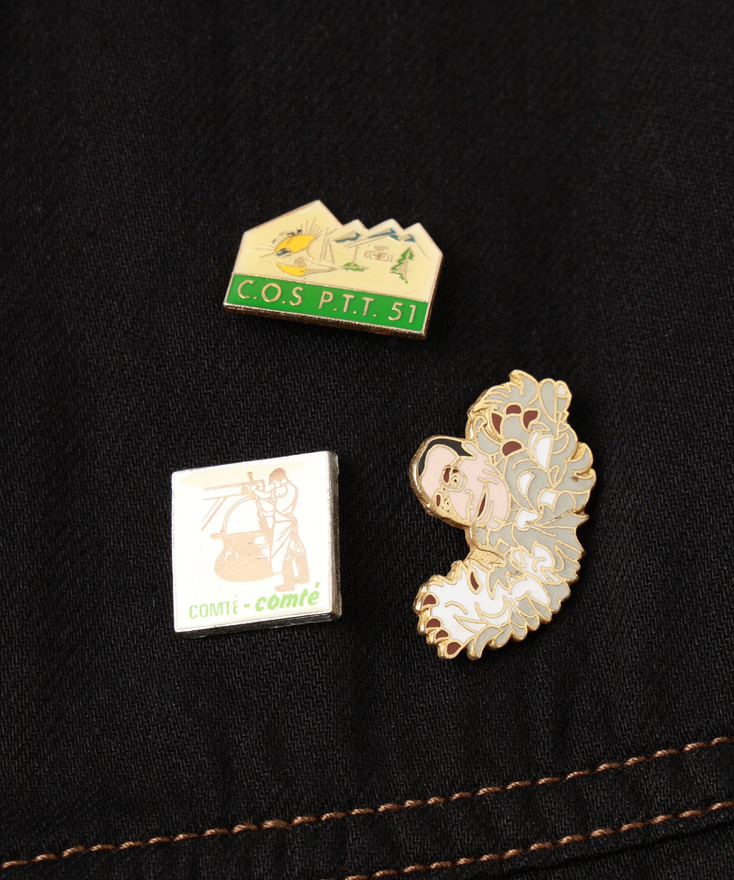 JIEDA　PINS DENIM JACKET