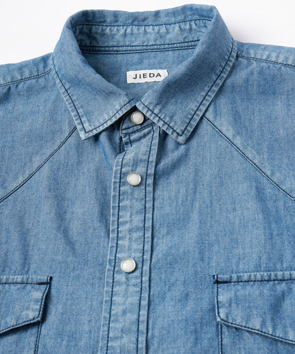 JIEDA　SHORT WESTERN SHIRT