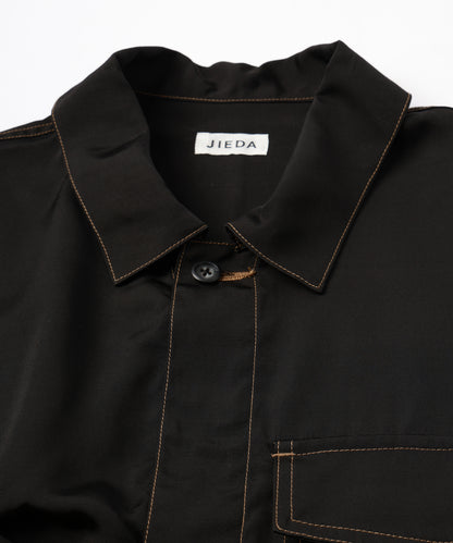JIEDA　RAYON SILK SHIRT JACKET