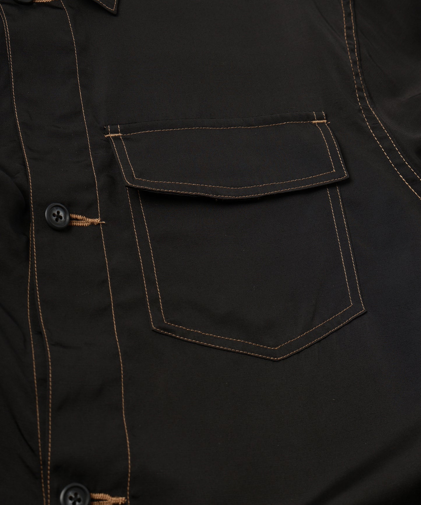 JIEDA　RAYON SILK SHIRT JACKET