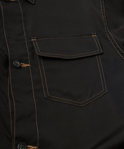 JIEDA　RAYON SILK SHIRT JACKET