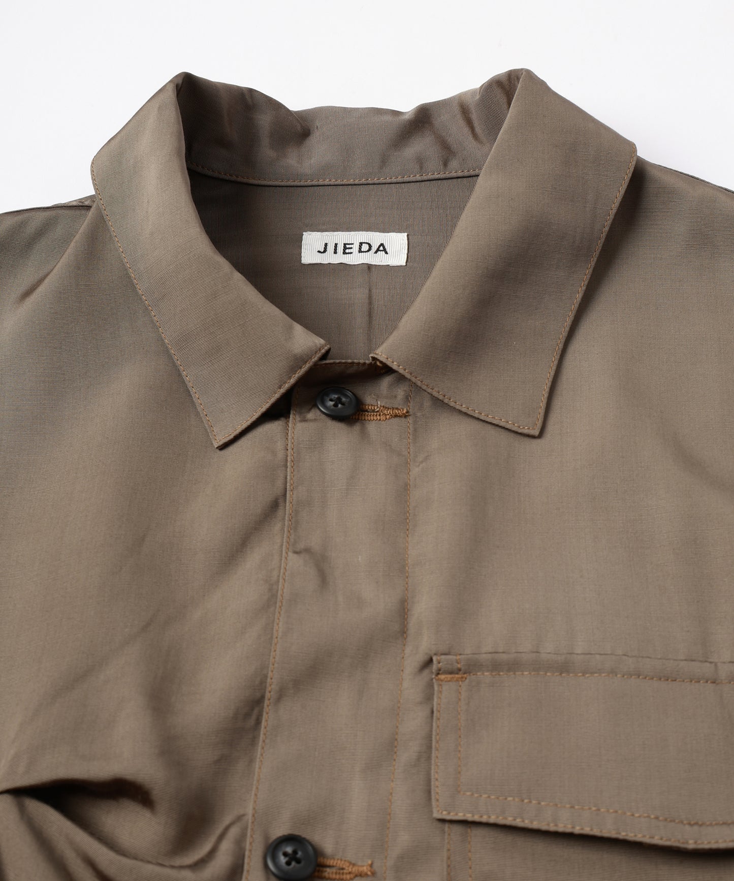 JIEDA　RAYON SILK SHIRT JACKET