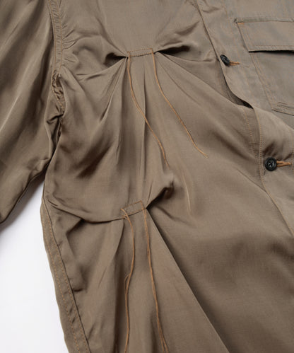 JIEDA　RAYON SILK SHIRT JACKET