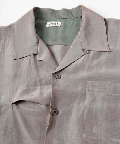 JIEDA　HAND STITCH OPEN COLLAR SHIRT S/S