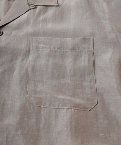 JIEDA　HAND STITCH OPEN COLLAR SHIRT S/S