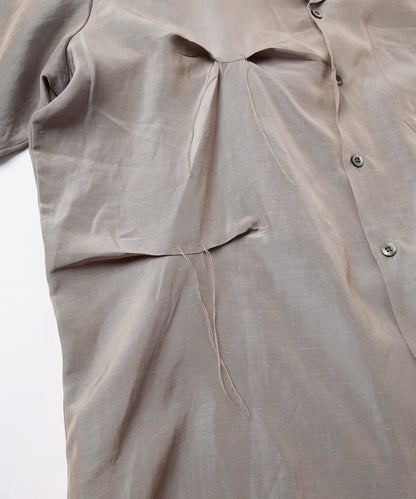 JIEDA　HAND STITCH OPEN COLLAR SHIRT S/S
