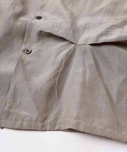 JIEDA　HAND STITCH OPEN COLLAR SHIRT S/S