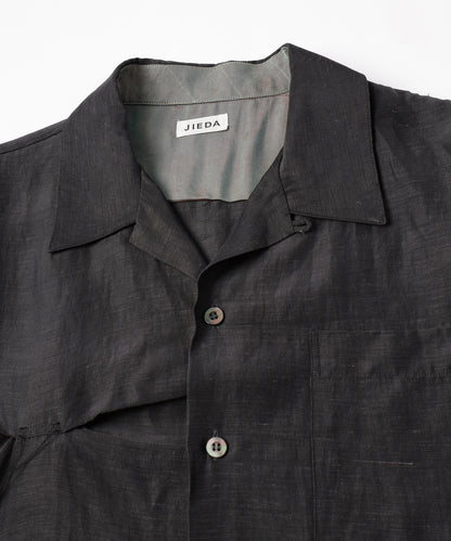 JIEDA　HAND STITCH OPEN COLLAR SHIRT S/S