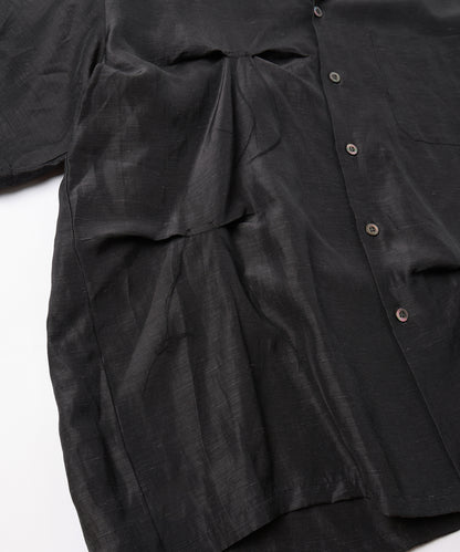 JIEDA　HAND STITCH OPEN COLLAR SHIRT S/S