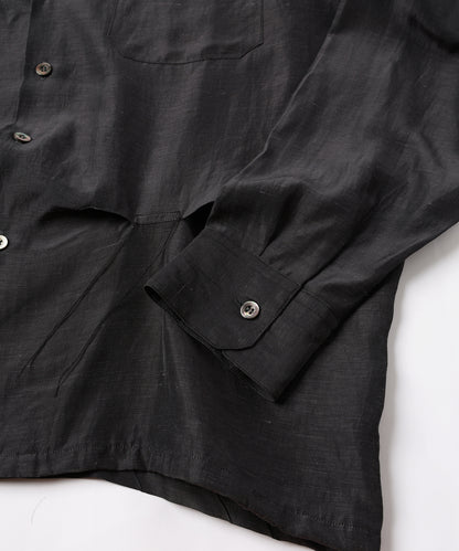 JIEDA　HAND STITCH OPEN COLLAR SHIRT