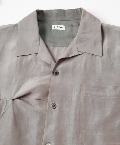 JIEDA　HAND STITCH OPEN COLLAR SHIRT