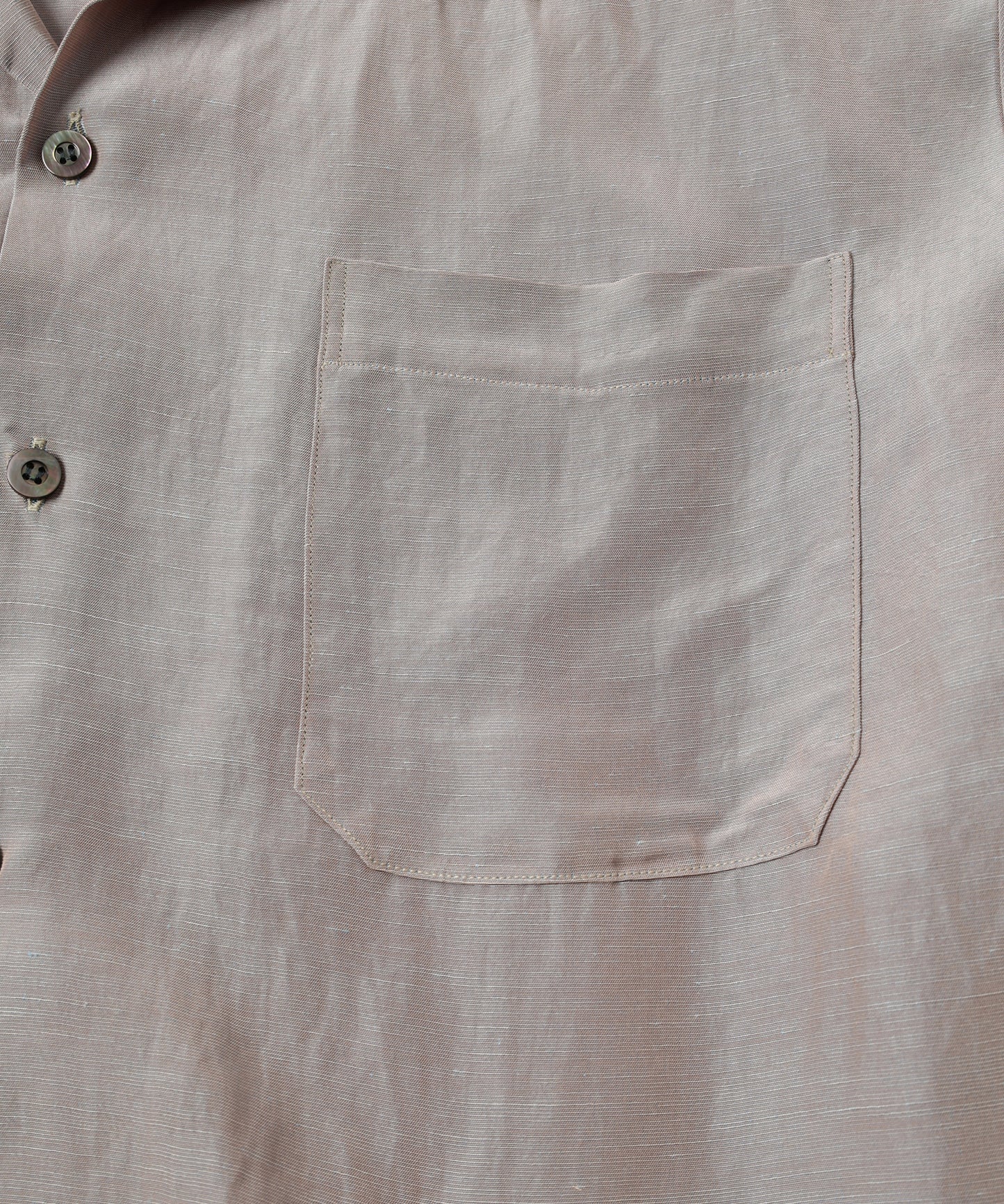 JIEDA　HAND STITCH OPEN COLLAR SHIRT