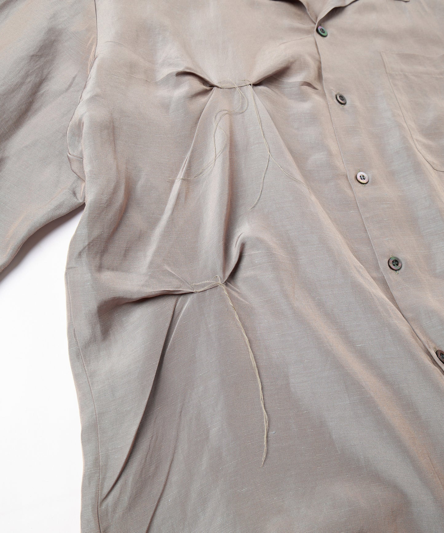 JIEDA　HAND STITCH OPEN COLLAR SHIRT