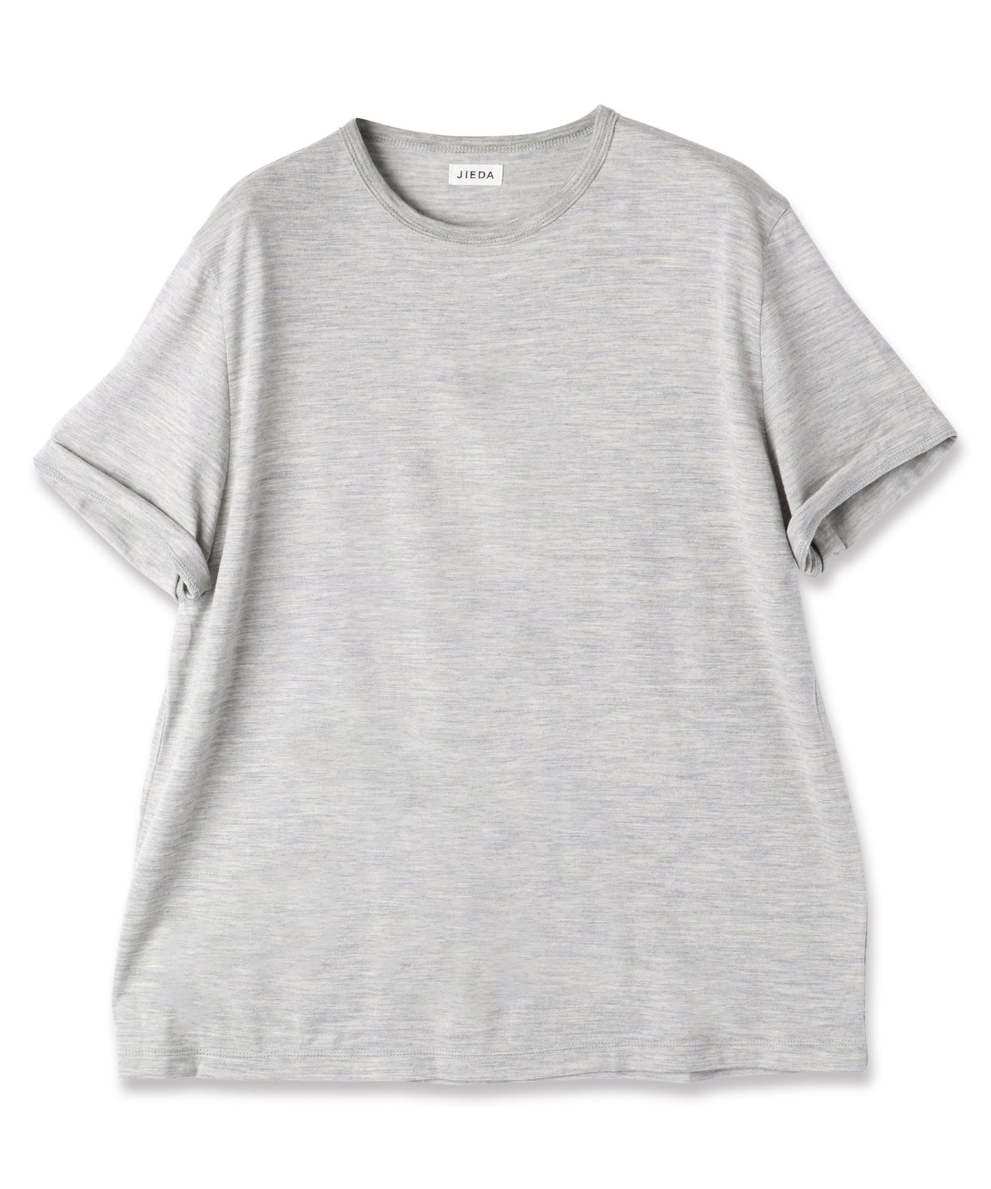 JIEDA　SLEEVE ROLL UP WOOL TEE