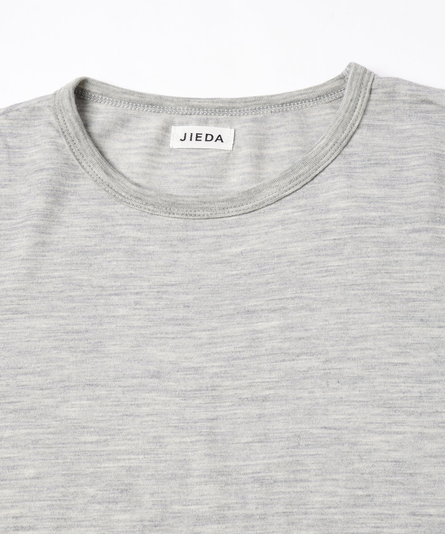 JIEDA　SLEEVE ROLL UP WOOL TEE