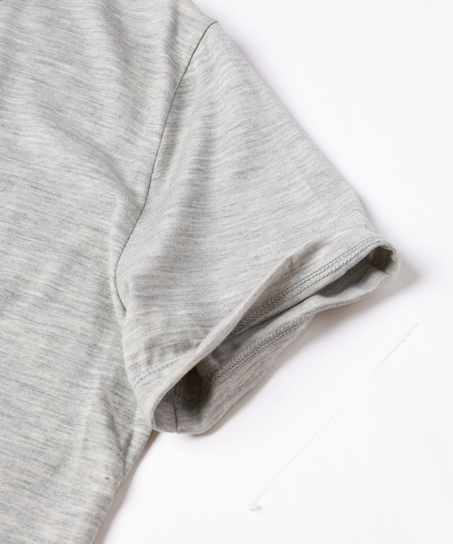 JIEDA　SLEEVE ROLL UP WOOL TEE