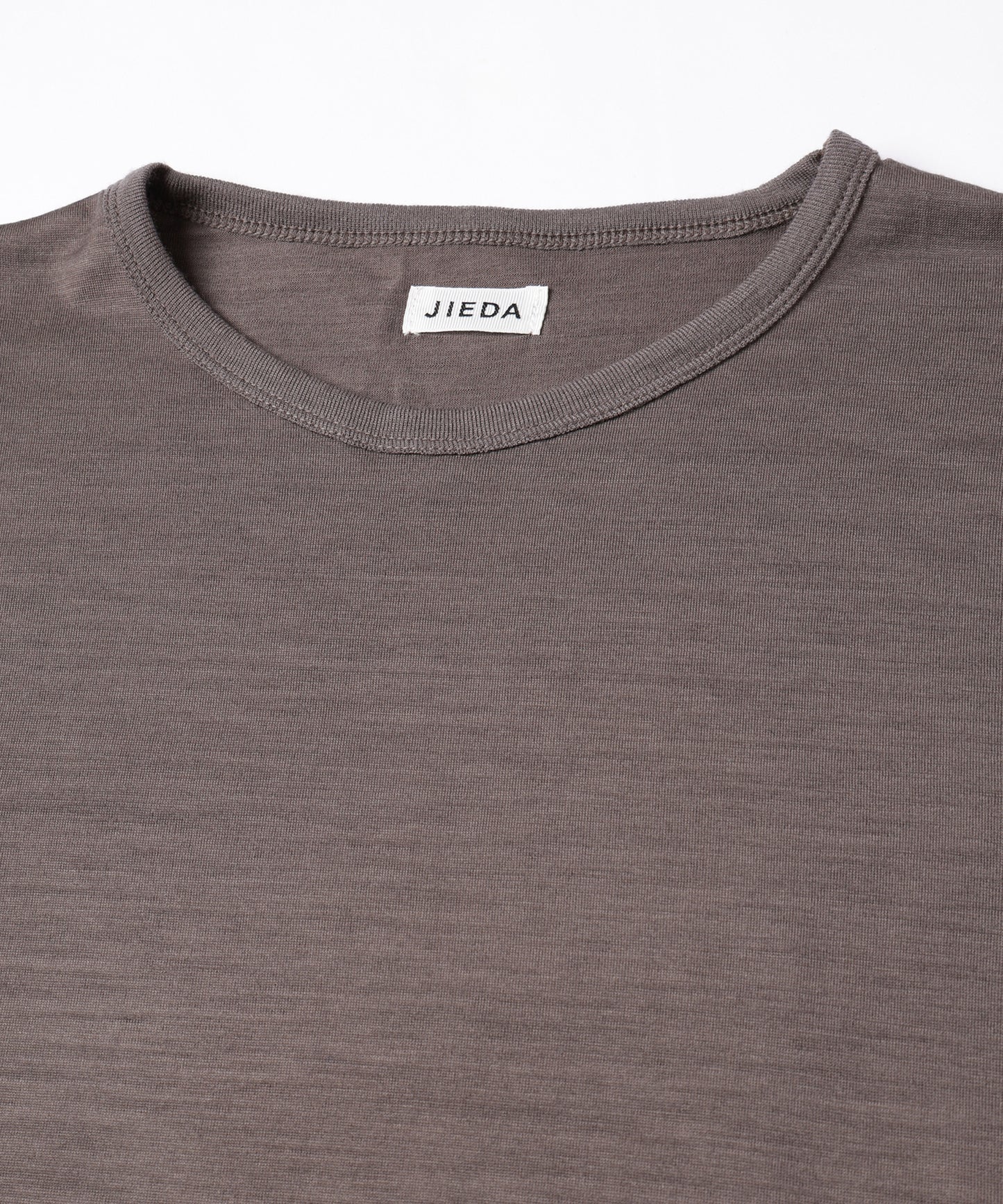JIEDA　SLEEVE ROLL UP WOOL TEE