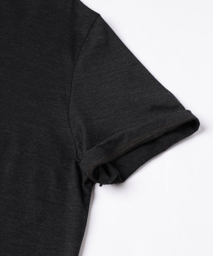 JIEDA　SLEEVE ROLL UP WOOL TEE