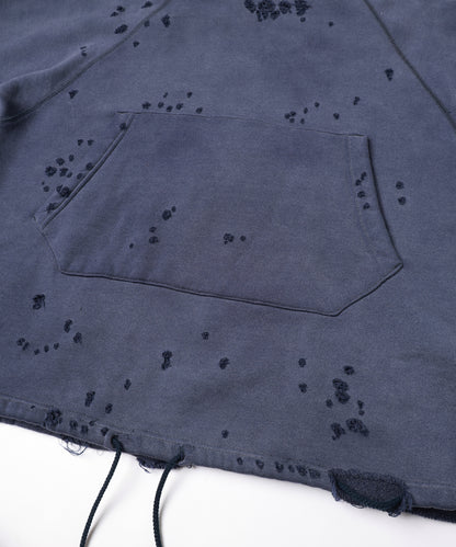 DAMAGE PULLOVER HOODIE