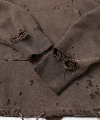 DAMAGE PULLOVER HOODIE