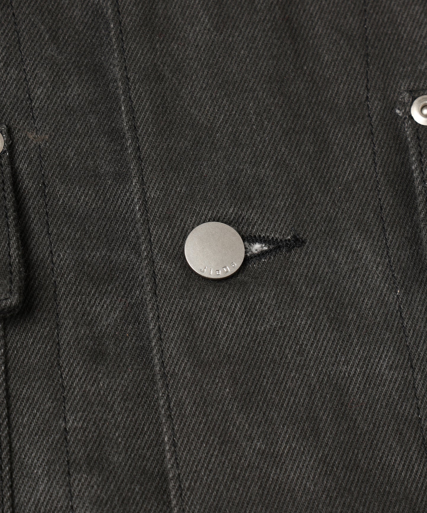LEATHER COLLAR FADE COVERALL