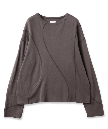WAFFLE STITCH L/S