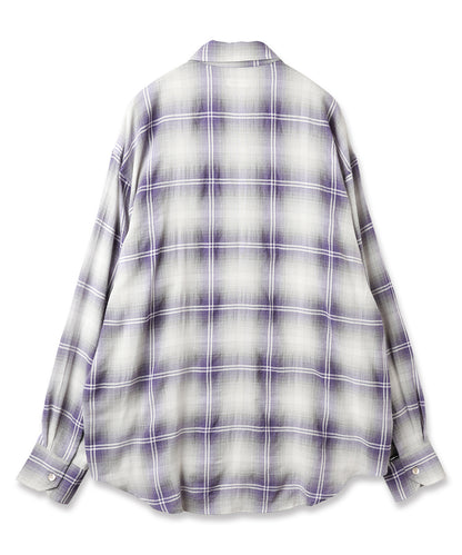 OMBRE CHECK SHIRT