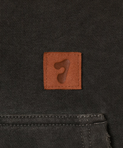 DAMAGE PATCH ZIP HOODIE