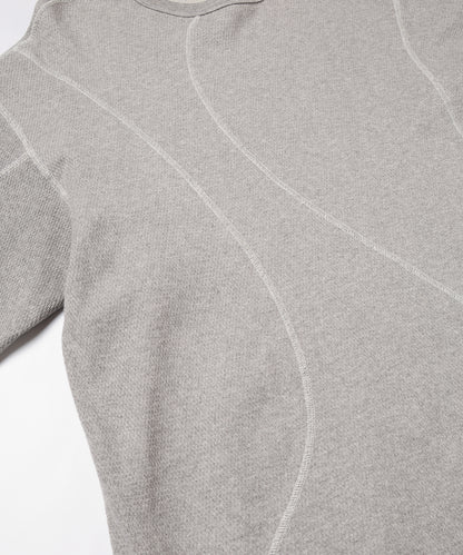 WAFFLE STITCH L/S