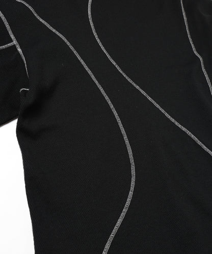WAFFLE STITCH L/S