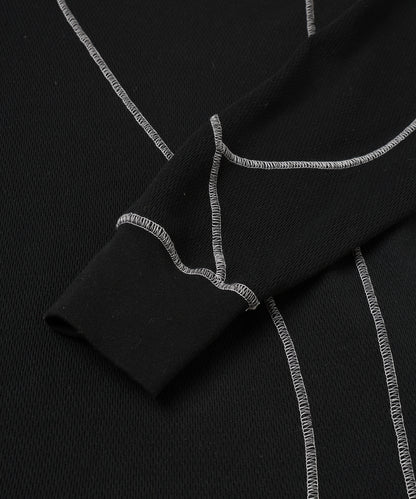 WAFFLE STITCH L/S
