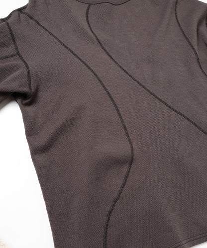 WAFFLE STITCH L/S