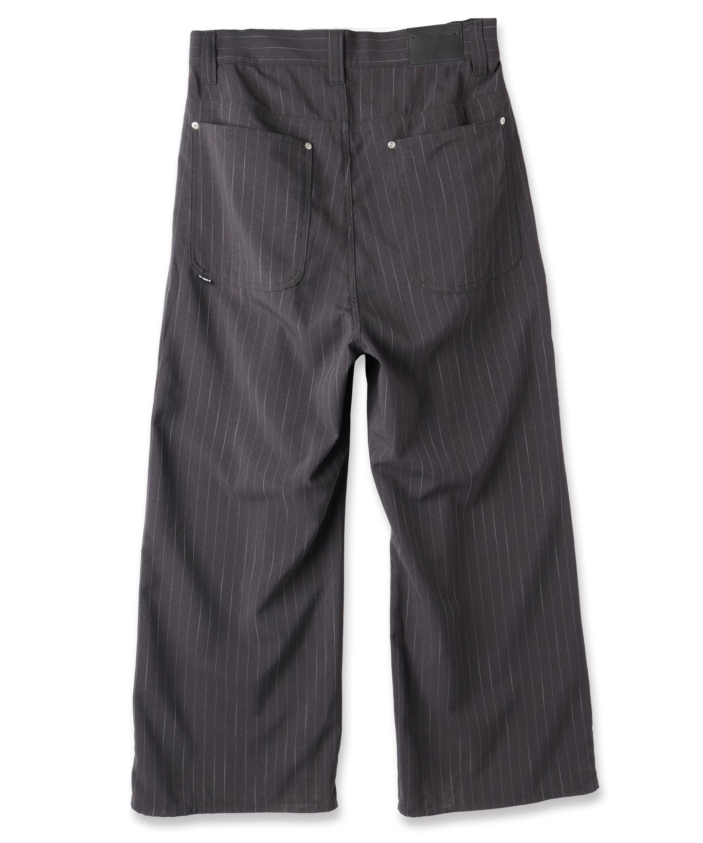JIEDA　STRIPE WIDE ONE TUCK PANTS
