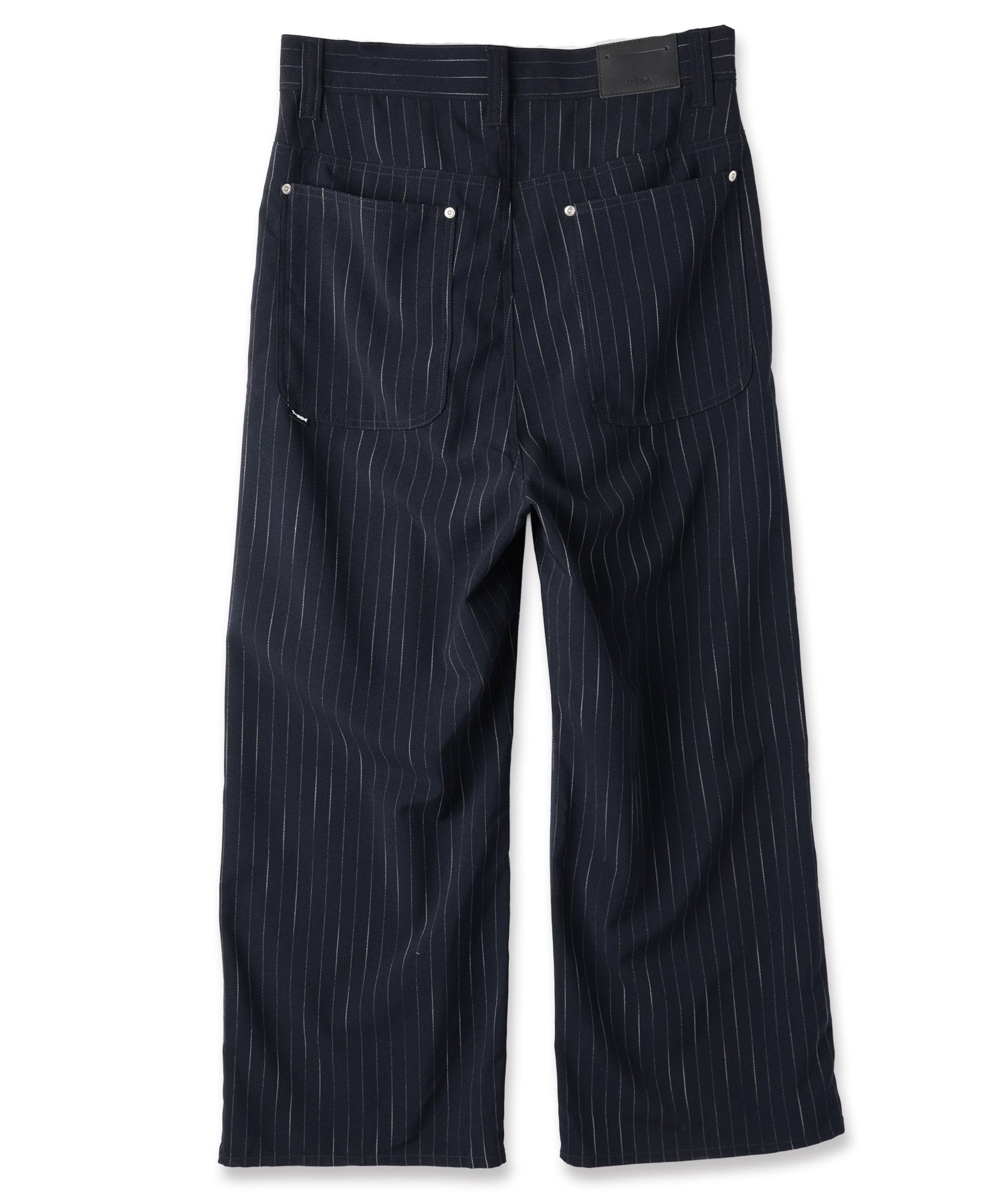 JIEDA STRIPE WIDE ONE TUCK PANTS – KIKUNOBU