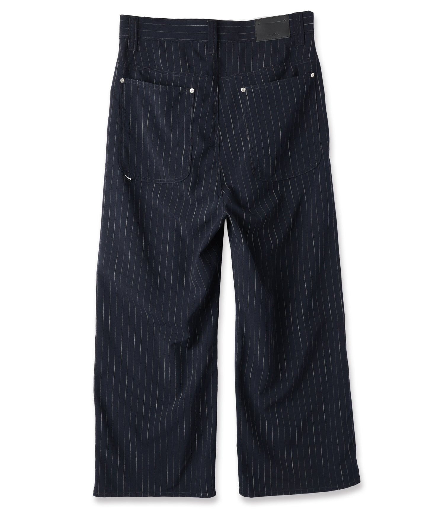 JIEDA　STRIPE WIDE ONE TUCK PANTS