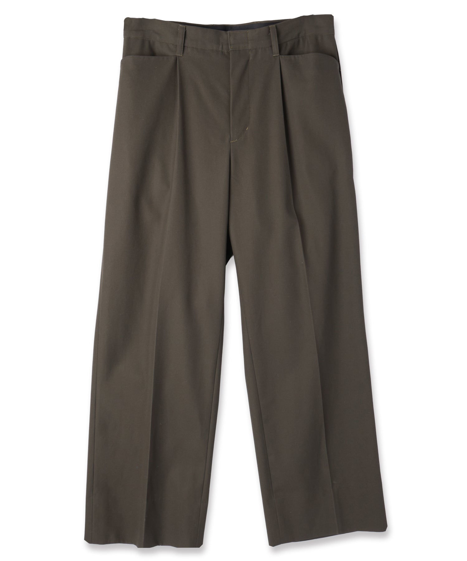 JIEDA ONE TUCK SLACKS – KIKUNOBU