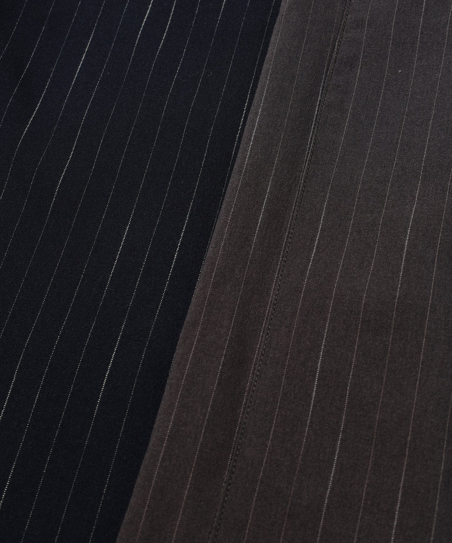 JIEDA　STRIPE WIDE ONE TUCK PANTS