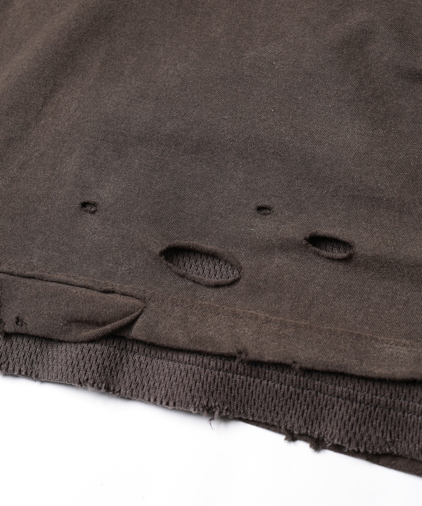 WAFFLE DAMAGE LAYERED L/S