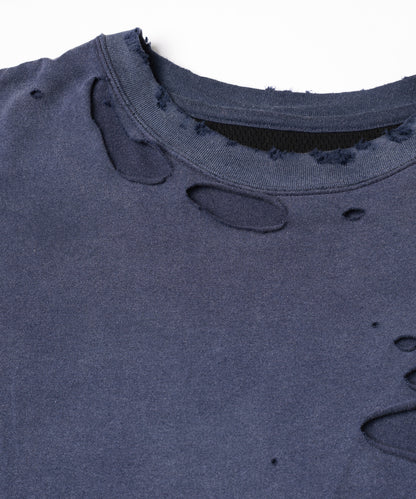 WAFFLE DAMAGE LAYERED L/S