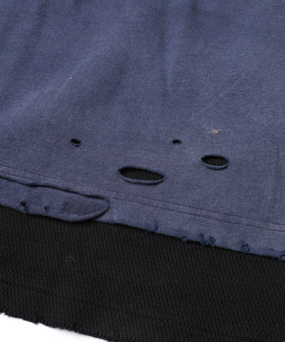 WAFFLE DAMAGE LAYERED L/S